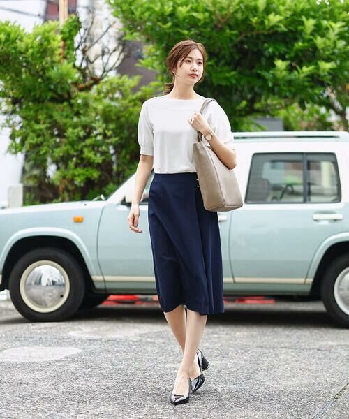 MK MICHEL KLEIN BAG / エムケーミッシェルクランバッグ トートバッグ | [A4サイズ対応]カウレザーBIGトートバッグ | 詳細17