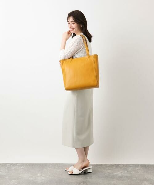 MK MICHEL KLEIN BAG / エムケーミッシェルクランバッグ トートバッグ | [A4サイズ対応]カウレザーBIGトートバッグ | 詳細18