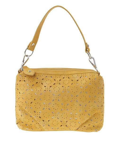 MK MICHEL KLEIN BAG / エムケーミッシェルクランバッグ ショルダーバッグ | [2WAY]パンチングデザインミニショルダーバッグ | 詳細1