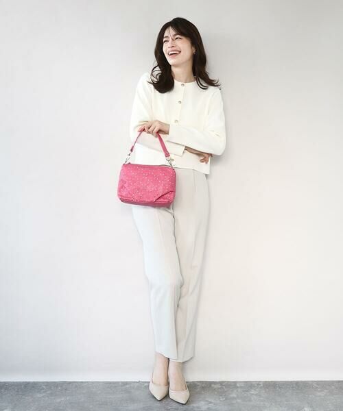 MK MICHEL KLEIN BAG / エムケーミッシェルクランバッグ ショルダーバッグ | [2WAY]パンチングデザインミニショルダーバッグ | 詳細17