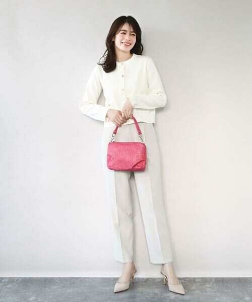 MK MICHEL KLEIN BAG / エムケーミッシェルクランバッグ ショルダーバッグ | [2WAY]パンチングデザインミニショルダーバッグ | 詳細18