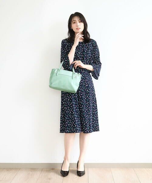 MK MICHEL KLEIN BAG / エムケーミッシェルクランバッグ トートバッグ | [2WAY]コンパクトデザインエコレザートートバッグ | 詳細15