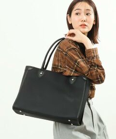 MK MICHEL KLEIN BAG / エムケーミッシェルクランバッグ トートバッグ | パイピングデザインビジネスバッグ