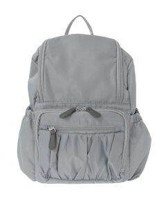 MK MICHEL KLEIN BAG / エムケーミッシェルクランバッグ リュック・バックパック | [軽量]ギャザープリーツコンパクトリュック