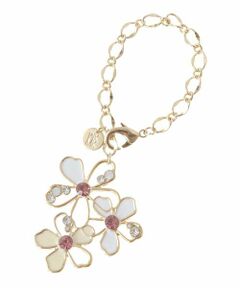 MK MICHEL KLEIN BAG / エムケーミッシェルクランバッグ チャーム | 透かしフラワーモチーフチャーム