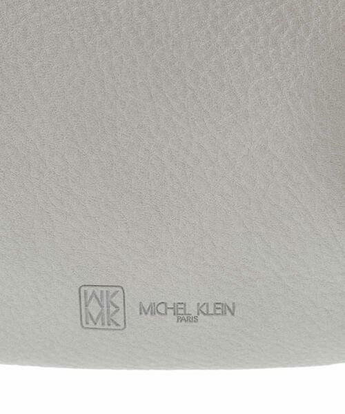MK MICHEL KLEIN BAG / エムケーミッシェルクランバッグ ショルダーバッグ | フェイクレザー ラウンドショルダーバッグ | 詳細11