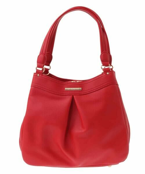 MK MICHEL KLEIN BAG / エムケーミッシェルクランバッグ トートバッグ | [2WAY]合成皮革タックデザインバッグ | 詳細24