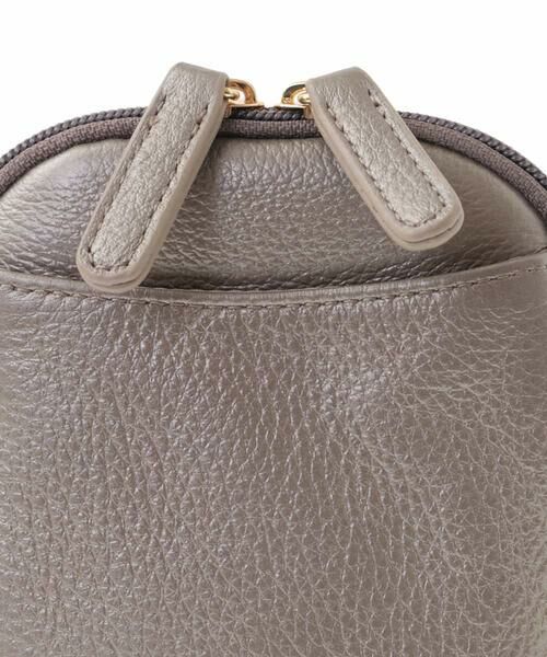 MK MICHEL KLEIN BAG / エムケーミッシェルクランバッグ ショルダーバッグ | [軽量]カウレザーウォレットショルダーミニバッグ | 詳細11