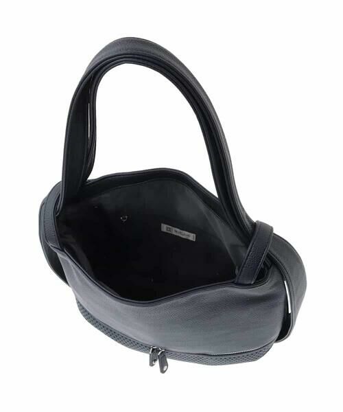 MK MICHEL KLEIN BAG / エムケーミッシェルクランバッグ トートバッグ | [2WAY/A4サイズ対応]パンチングデザイン変形トートバッグ | 詳細18