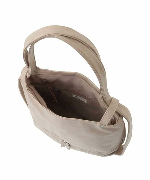 MK MICHEL KLEIN BAG / エムケーミッシェルクランバッグ トートバッグ | [2WAY/A4サイズ対応]パンチングデザイン変形トートバッグ | 詳細23