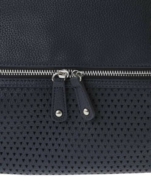 MK MICHEL KLEIN BAG / エムケーミッシェルクランバッグ トートバッグ | [2WAY]パンチングデザイン変形ミニトートバッグ | 詳細16