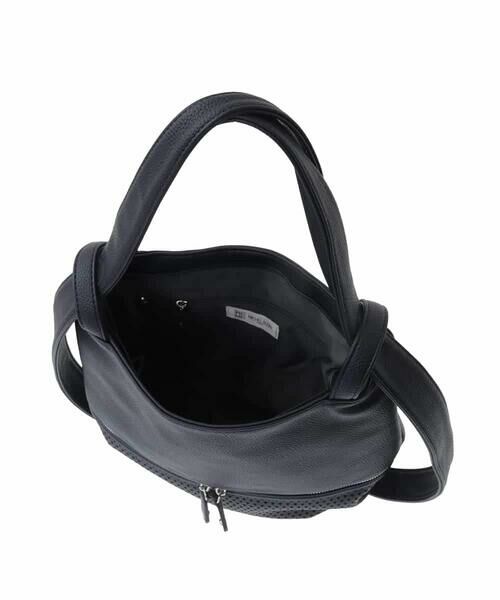 MK MICHEL KLEIN BAG / エムケーミッシェルクランバッグ トートバッグ | [2WAY]パンチングデザイン変形ミニトートバッグ | 詳細17