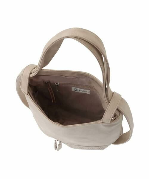 MK MICHEL KLEIN BAG / エムケーミッシェルクランバッグ トートバッグ | [2WAY]パンチングデザイン変形ミニトートバッグ | 詳細22