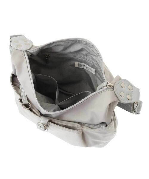 MK MICHEL KLEIN BAG / エムケーミッシェルクランバッグ ショルダーバッグ | [撥水/500g以下の軽量]レザーポイントナイロンショルダーバッグ | 詳細23