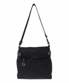 MK MICHEL KLEIN BAG / エムケーミッシェルクランバッグ ショルダーバッグ | [撥水/500g以下の軽量]アクセントレザースクエアショルダーバッグ