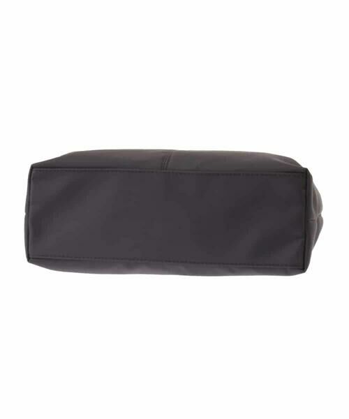 MK MICHEL KLEIN BAG / エムケーミッシェルクランバッグ ショルダーバッグ | [撥水/500g以下の軽量]アクセントレザースクエアショルダーバッグ | 詳細4
