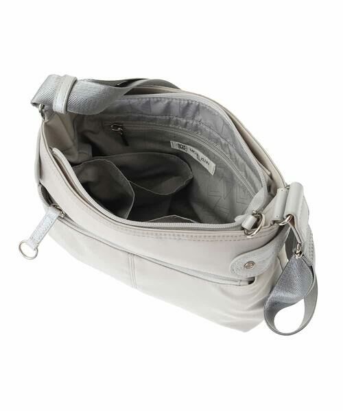 MK MICHEL KLEIN BAG / エムケーミッシェルクランバッグ ショルダーバッグ | [撥水/500g以下の軽量]アクセントレザーコンパクトショルダーバッグ | 詳細21