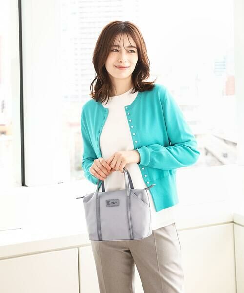 MK MICHEL KLEIN BAG / エムケーミッシェルクランバッグ トートバッグ | [2WAY]バイカラー軽量ミニトートバッグ | 詳細16