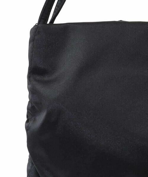 MK MICHEL KLEIN BAG / エムケーミッシェルクランバッグ トートバッグ | [2WAY]サイドギャザーサテントートバッグ | 詳細14