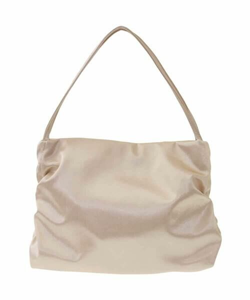 MK MICHEL KLEIN BAG / エムケーミッシェルクランバッグ トートバッグ | [2WAY]サイドギャザーサテントートバッグ | 詳細2