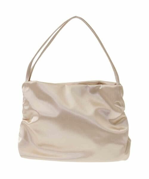 MK MICHEL KLEIN BAG / エムケーミッシェルクランバッグ トートバッグ | [2WAY]サイドギャザーサテントートバッグ | 詳細4