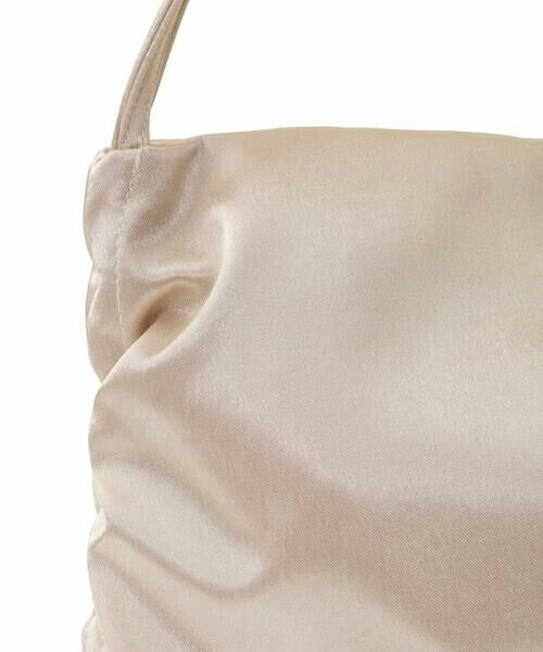 MK MICHEL KLEIN BAG / エムケーミッシェルクランバッグ トートバッグ | [2WAY]サイドギャザーサテントートバッグ | 詳細7