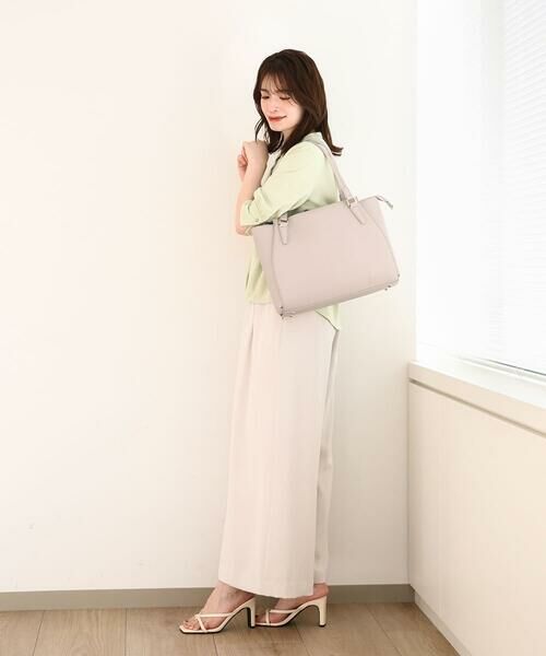 MK MICHEL KLEIN BAG / エムケーミッシェルクランバッグ トートバッグ | [2WAY]合成皮革ポイントデザイントートバッグ | 詳細17