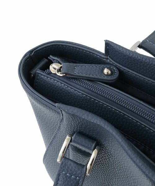 MK MICHEL KLEIN BAG / エムケーミッシェルクランバッグ トートバッグ | [2WAY]合成皮革ポイントデザイントートバッグ | 詳細5