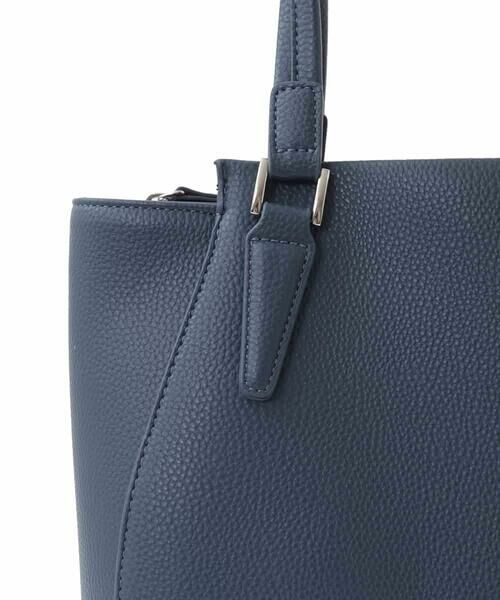 MK MICHEL KLEIN BAG / エムケーミッシェルクランバッグ トートバッグ | [2WAY]合成皮革ポイントデザイントートバッグ | 詳細6