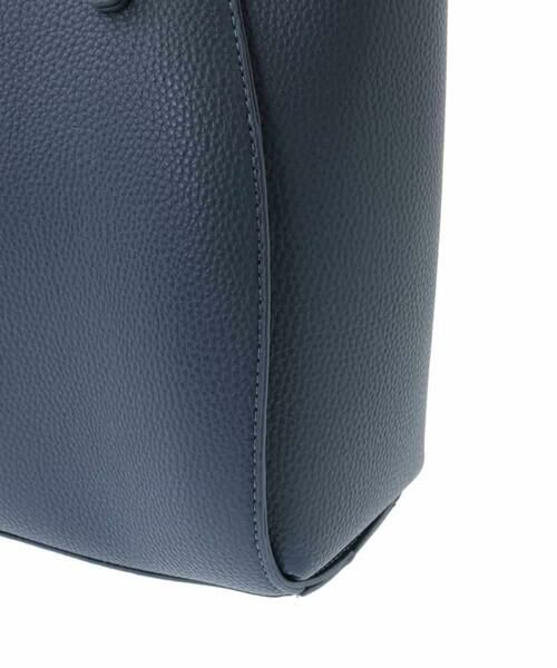 MK MICHEL KLEIN BAG / エムケーミッシェルクランバッグ トートバッグ | [2WAY]合成皮革ポイントデザイントートバッグ | 詳細9