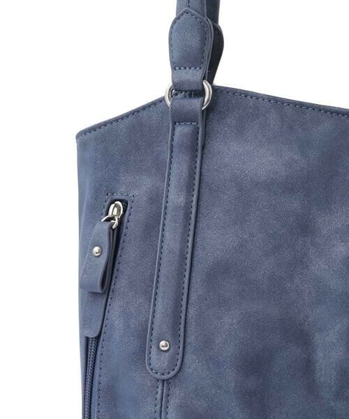 MK MICHEL KLEIN BAG / エムケーミッシェルクランバッグ トートバッグ | [2WAY]タックラウンドトートバッグ | 詳細12