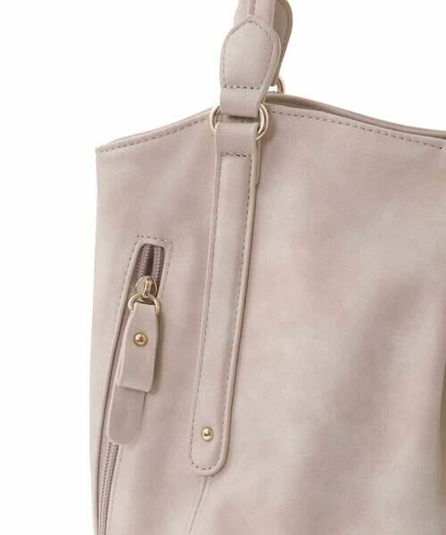 MK MICHEL KLEIN BAG / エムケーミッシェルクランバッグ トートバッグ | [2WAY]タックラウンドトートバッグ | 詳細14