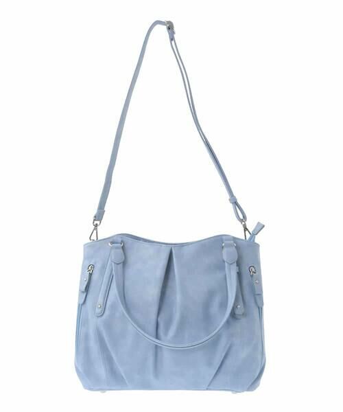 MK MICHEL KLEIN BAG / エムケーミッシェルクランバッグ トートバッグ | [2WAY]タックラウンドトートバッグ | 詳細5