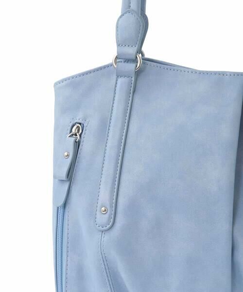 MK MICHEL KLEIN BAG / エムケーミッシェルクランバッグ トートバッグ | [2WAY]タックラウンドトートバッグ | 詳細6