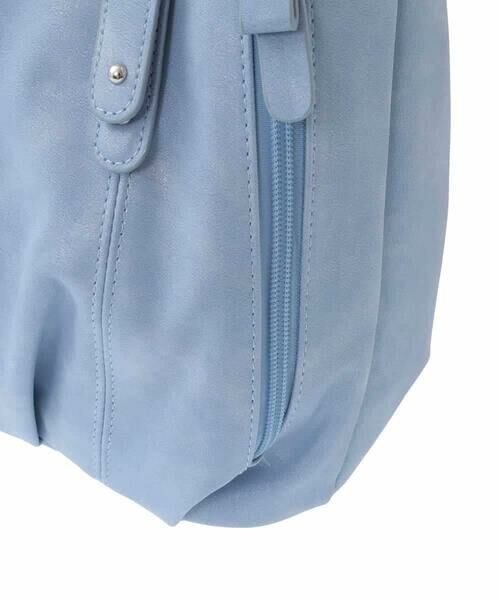 MK MICHEL KLEIN BAG / エムケーミッシェルクランバッグ トートバッグ | [2WAY]タックラウンドトートバッグ | 詳細8