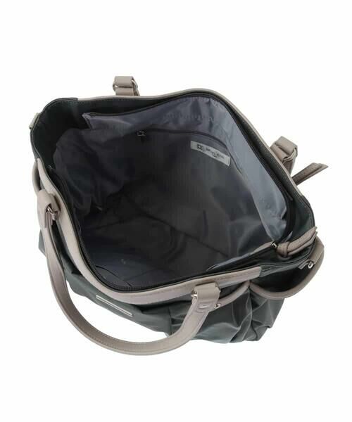 MK MICHEL KLEIN BAG / エムケーミッシェルクランバッグ トートバッグ | [撥水/2WAY]サイドポケットパイピングバッグ | 詳細13