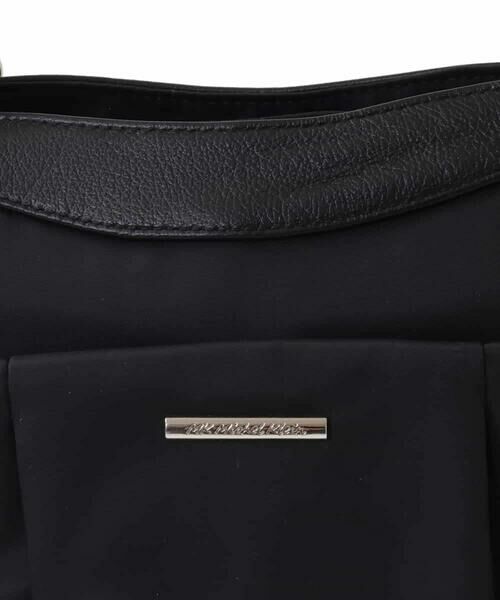 MK MICHEL KLEIN BAG / エムケーミッシェルクランバッグ トートバッグ | [撥水/2WAY]サイドポケットパイピングバッグ | 詳細14