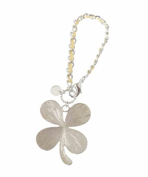 MK MICHEL KLEIN BAG / エムケーミッシェルクランバッグ チャーム | BIGクローバーデザインチャーム | 詳細1