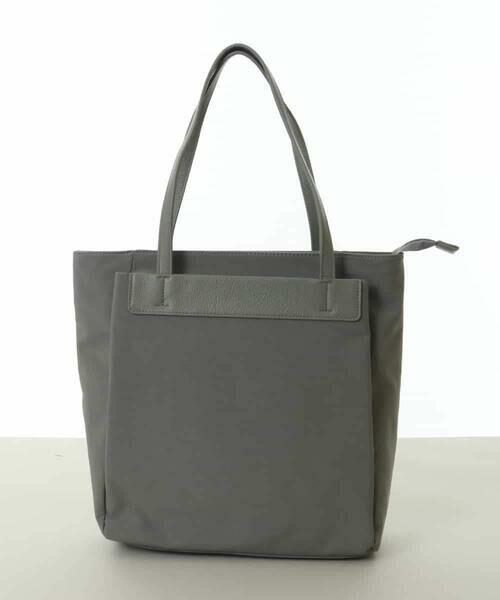 MK MICHEL KLEIN BAG / エムケーミッシェルクランバッグ トートバッグ | 異素材ジョイントスクエアトートバッグ | 詳細1