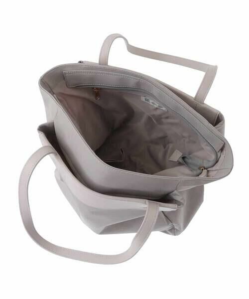 MK MICHEL KLEIN BAG / エムケーミッシェルクランバッグ トートバッグ | 異素材ジョイントスクエアトートバッグ | 詳細11