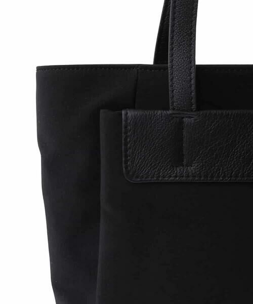 MK MICHEL KLEIN BAG / エムケーミッシェルクランバッグ トートバッグ | 異素材ジョイントスクエアトートバッグ | 詳細12