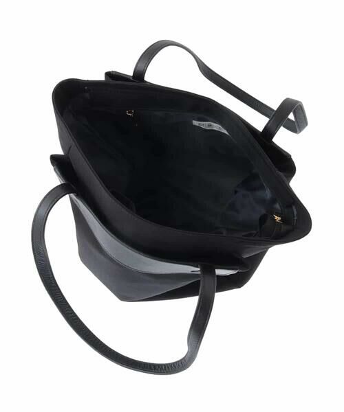 MK MICHEL KLEIN BAG / エムケーミッシェルクランバッグ トートバッグ | 異素材ジョイントスクエアトートバッグ | 詳細13