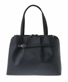 MK MICHEL KLEIN BAG / エムケーミッシェルクランバッグ トートバッグ | [2WAY]タックベルトデザイントートバッグ