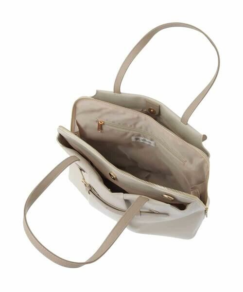 MK MICHEL KLEIN BAG / エムケーミッシェルクランバッグ トートバッグ | [2WAY]タックベルトデザイントートバッグ | 詳細13