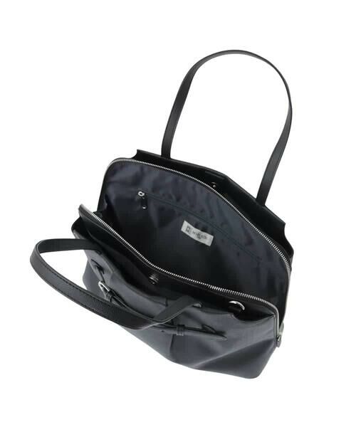 MK MICHEL KLEIN BAG / エムケーミッシェルクランバッグ トートバッグ | [2WAY]タックベルトデザイントートバッグ | 詳細15