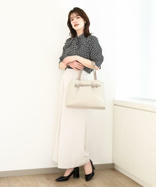 MK MICHEL KLEIN BAG / エムケーミッシェルクランバッグ トートバッグ | [2WAY]タックベルトデザイントートバッグ | 詳細17