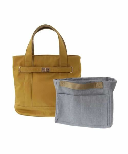 MK MICHEL KLEIN BAG / エムケーミッシェルクランバッグ トートバッグ | [収納アドバイザー監修/2WAY]インバッグ付きトートバッグ | 詳細13