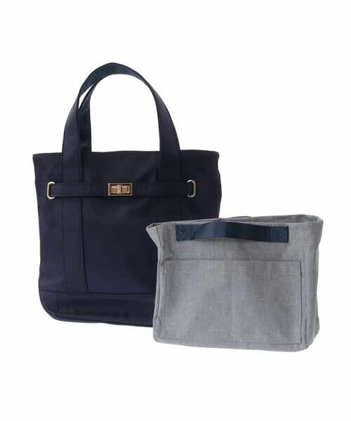 MK MICHEL KLEIN BAG / エムケーミッシェルクランバッグ トートバッグ | [収納アドバイザー監修/2WAY]インバッグ付きトートバッグ | 詳細18