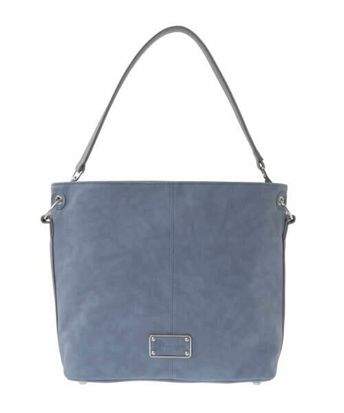 MK MICHEL KLEIN BAG / エムケーミッシェルクランバッグ ショルダーバッグ | [2WAY]メタルタグアクセントショルダーバッグ | 詳細1