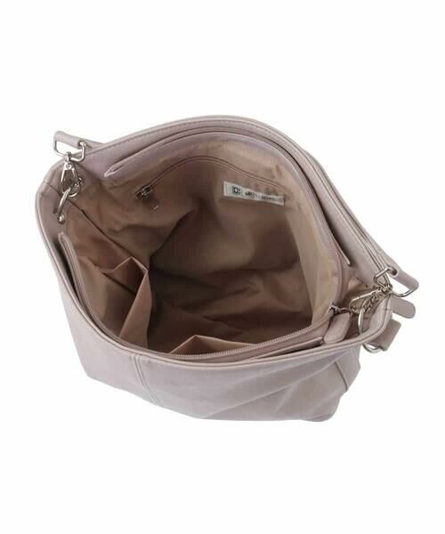 MK MICHEL KLEIN BAG / エムケーミッシェルクランバッグ ショルダーバッグ | [2WAY]メタルタグアクセントショルダーバッグ | 詳細13